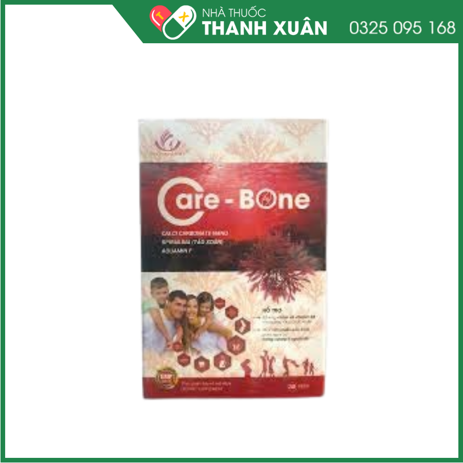 Care - Bone giúp xương chắc khoẻ, giảm nguy cơ loãng xương